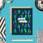 Father's day card with 'thank you for all you do' text